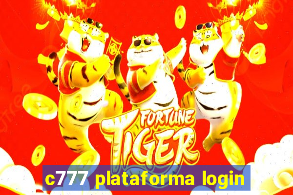 c777 plataforma login